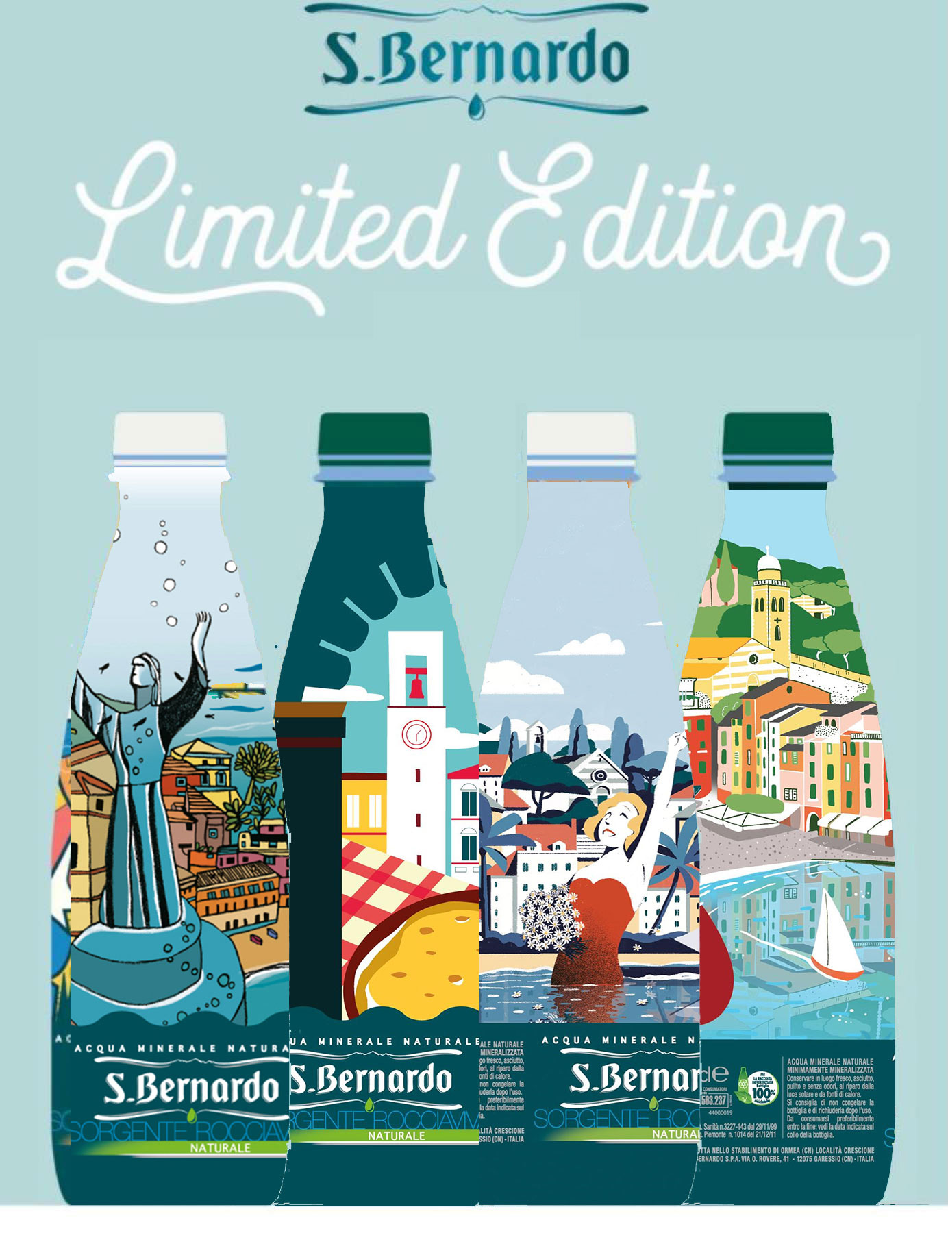 Acqua S.Bernardo mezzolitro Pet Premium Limited Edition